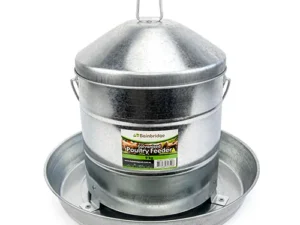Galvanised Poultry Feeder