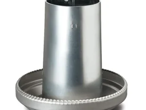 Galvanised Turkey Feeder