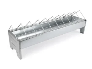 Poultry Galvanised Feed Trough