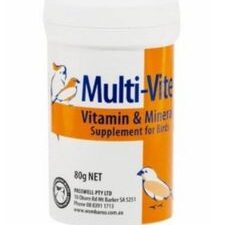 Wombaroo/Passwell Multivite for Birds (Size:80g)
