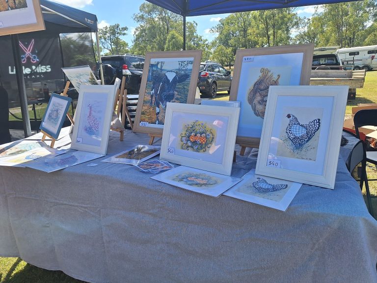 Framed chicken art prints for sale