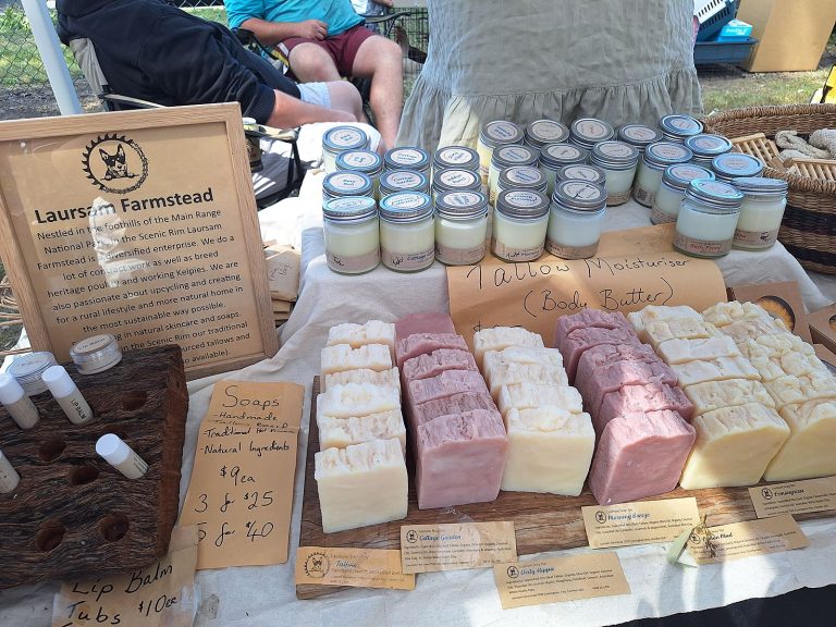 Handmade farmstead soaps and candles