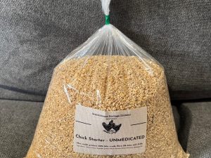 Grandchester Heritage Chickens unmedicated chick starter, 3kg bag